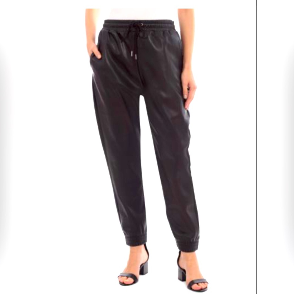 Bagatelle Faux Leather Joggers - new with tags!